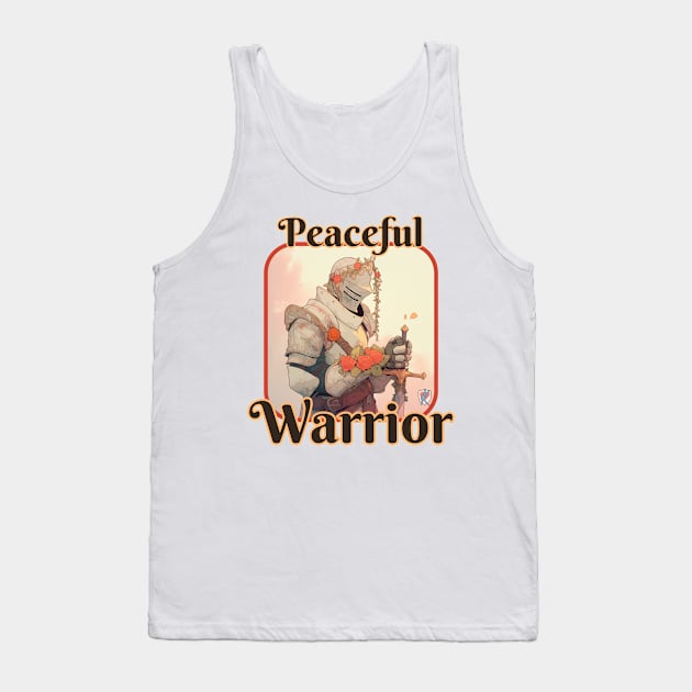 Warrior Shirt PEACEFUL WARRIOR T-Shirt Mug Coffee Mug Apparel Hoodie Sticker Gift T-Shirt Tank Top by Kindness Apparel Company